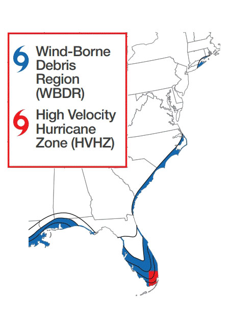 High-Velocity Hurricane Zones