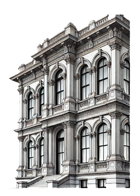 Impact Windows for Historic Buildings Illustration