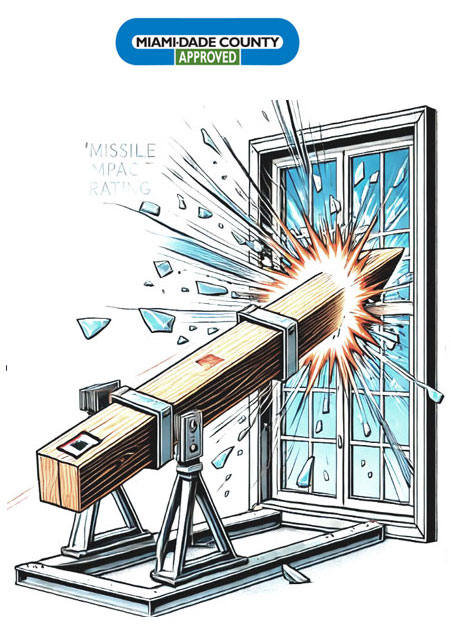 Illustration: Impact Window Door Certification